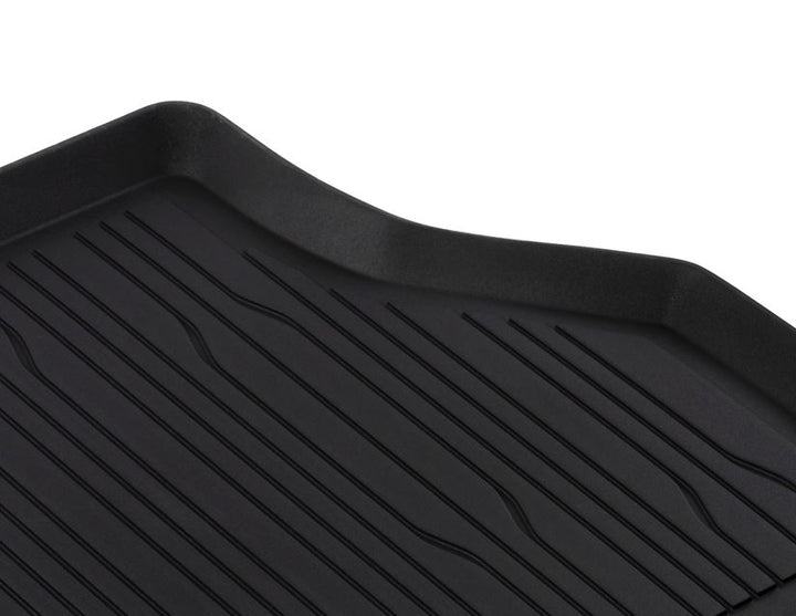 Tapis de sol en caoutchouc arrière noirs pour Ford Tourneo Connect