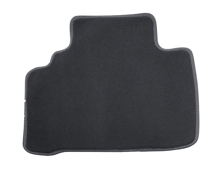 Tapis de sol velours Premium avant et arrière noirs pour Ford S-MAX
