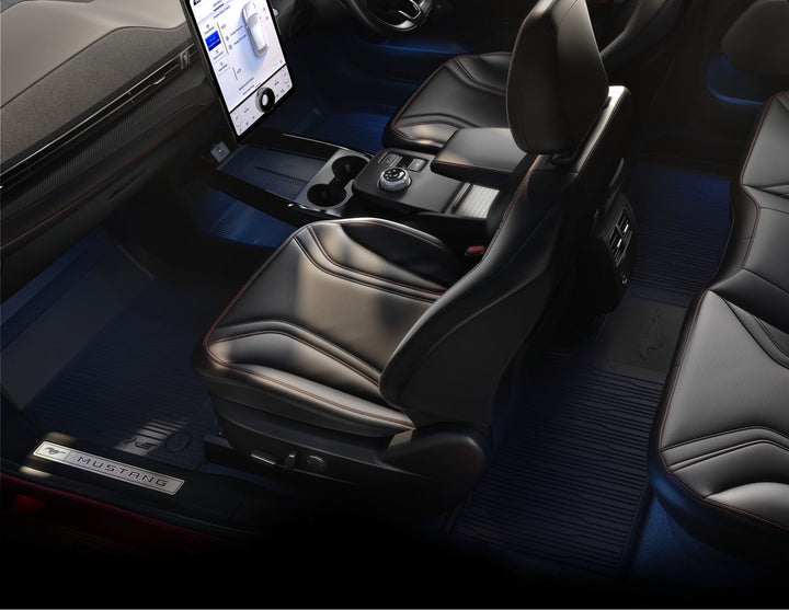 Originale Ford Mustang Mach-E® Tapis de sol en caoutchouc avant et arrière,noir