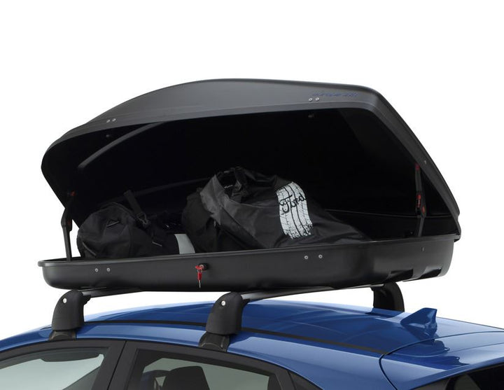 Coffre de toit G3 Elegance Europe 330 noir mat gaufré