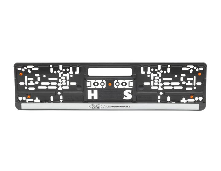 Support de plaque d'immatriculation argent Ford Performance