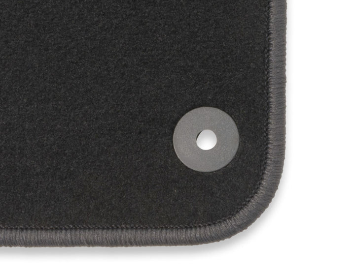 Tapis de sol en velours avant et arrière noir pour Ford Bronco