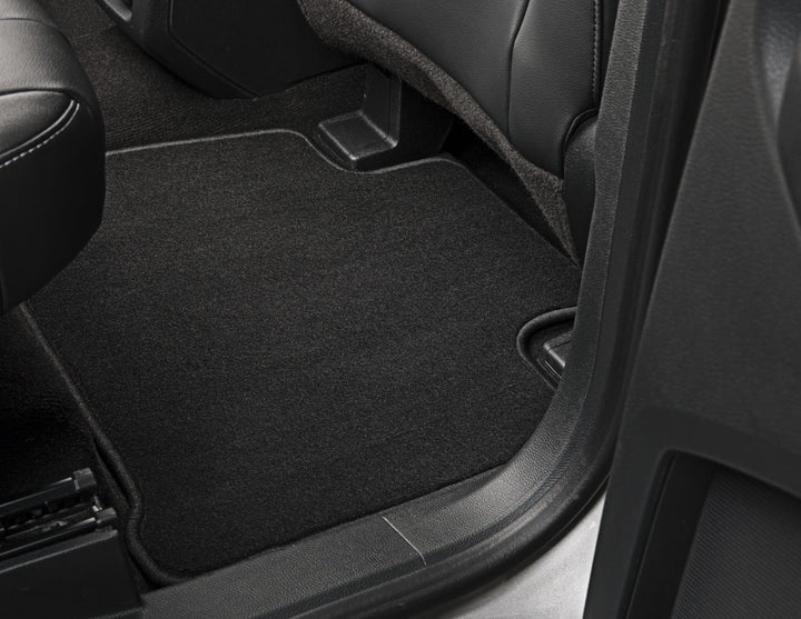 Tapis de sol en velours arrière noirs pour Ford S-MAX/Galaxy