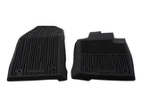 Tapis de sol en caoutchouc avant noirs pour Ford Transit Courier
