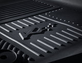 Tapis de sol en caoutchouc avant noir pour Ford KA+ à partir de 06/2016