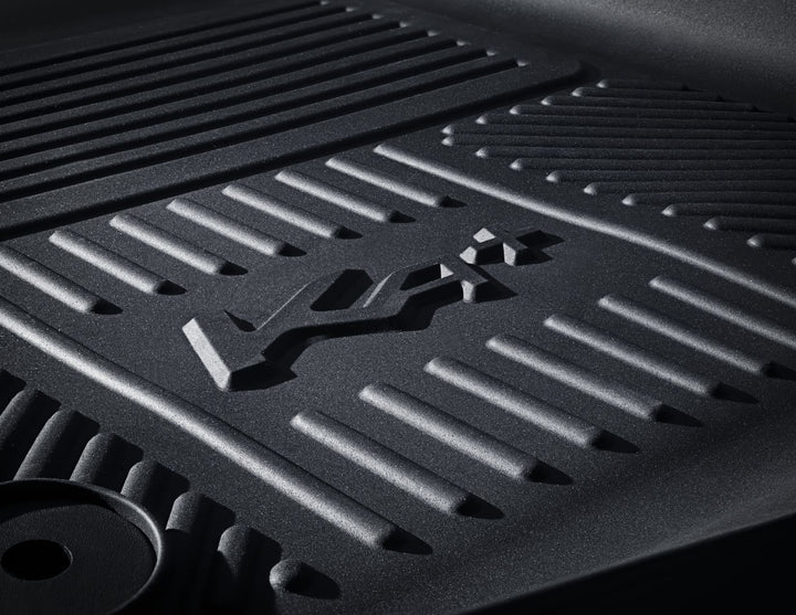 Tapis de sol en caoutchouc avant noir pour Ford KA+ à partir de 06/2016