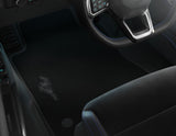 Tapis de sol en velours avant noirs pour Ford Mustang à partir de 10/2023