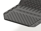 Tapis de sol en caoutchouc avant noir pour Ford Ranger 01/2012-06/2022