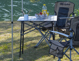 ARB* Table de camping avec housse de transport,aluminium