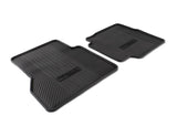Tapis de sol en caoutchouc arrière noir pour Ford Tourneo Connect
