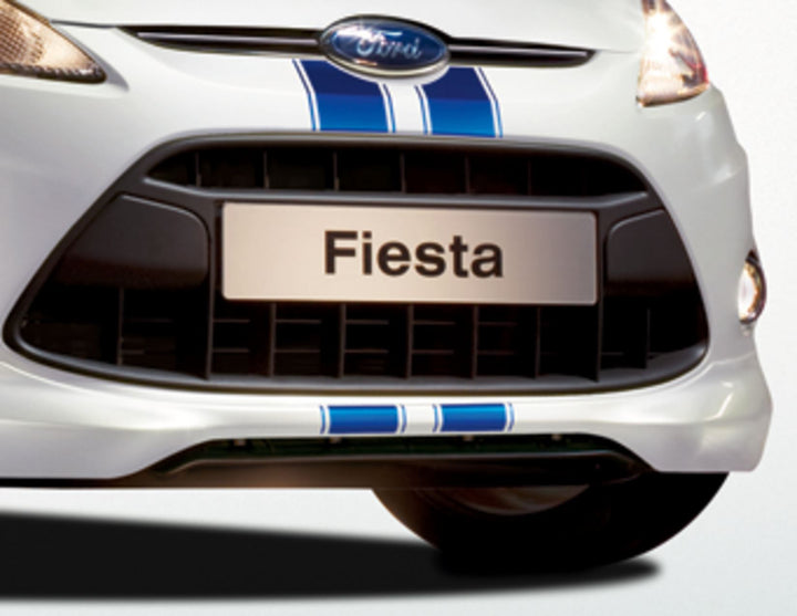 Bandes décoratives bleues pour boucliers avant et arrière de Ford Fiesta