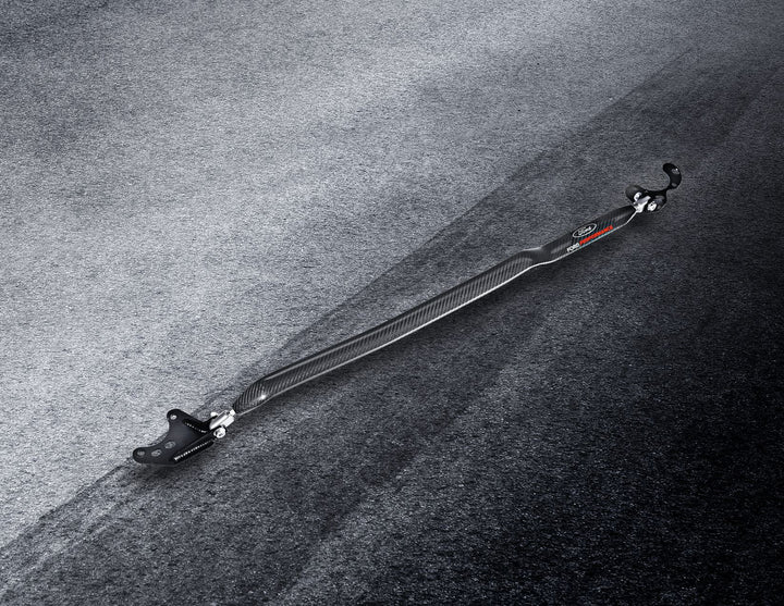 Barre renfort supérieure carbone noir avec logo Fiesta 2012–2019 Ford Performance